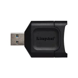KINGSTON MobileLite Plus karšu lasītājs USB 3.2 Gen 1 Type-A melns SD saderīgs 51,8×33,5×9 mm