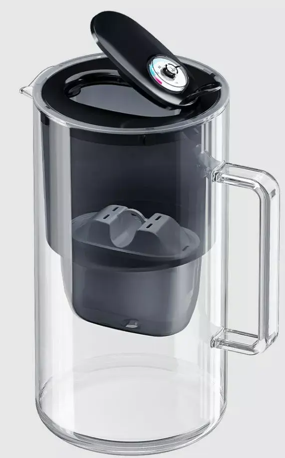 Aquaphor Glass MF+ Black B100BK water filter jug Photo 5