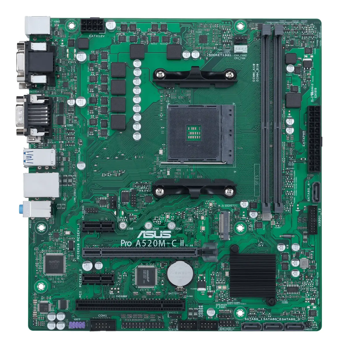 Материнская плата ASUS PRO A520M-C II/CSM Photo 2