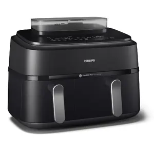 Karstā gaisa katls Philips 5000 series NA551/00 Dubultais 9 L 2750 W Skārienjutīga vadība LED displejs Melns un sudraba