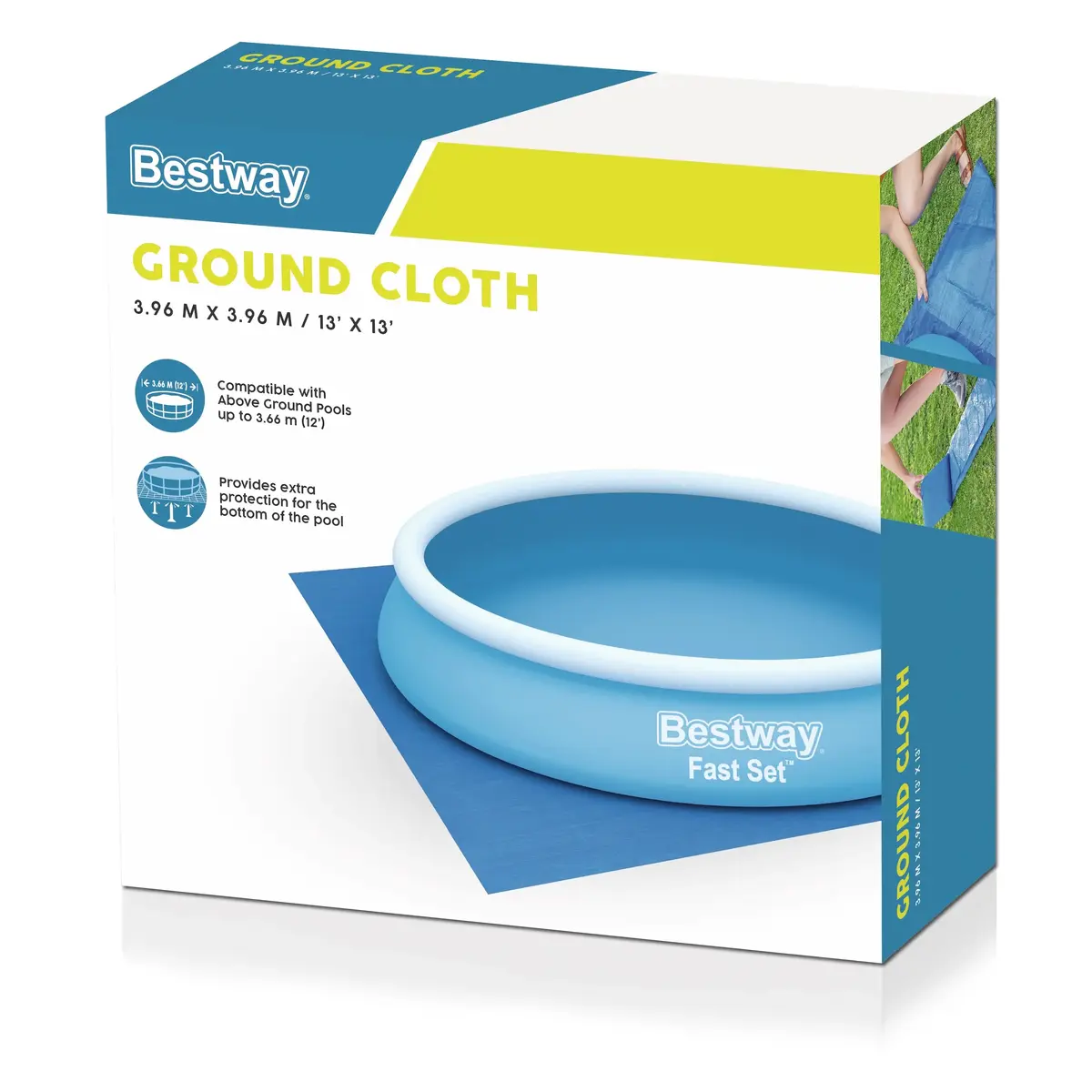 Ground Protector Cloth Bestway for 3.66 m pools Photo 9