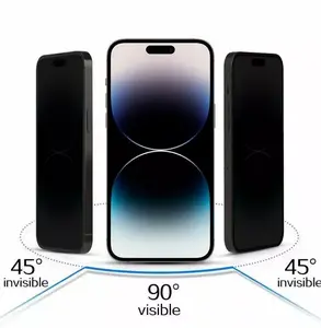 Защитное закалённое стекло с приватностью iLike для Samsung GALAXY S24 S25, чёрное