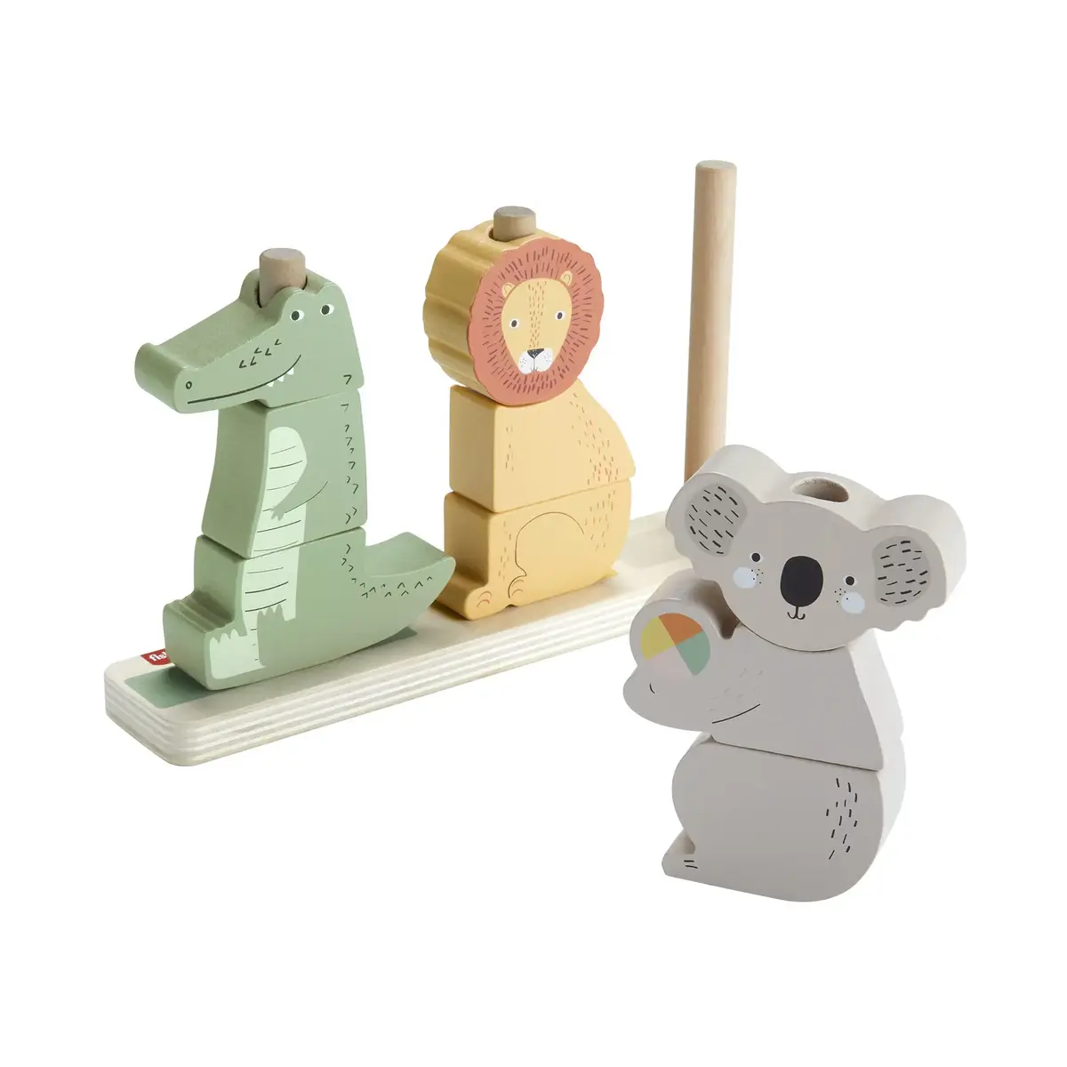 Koka sakrāmēšanas un šķirošanas dzīvnieku rotaļlieta Fisher-Price Photo 10