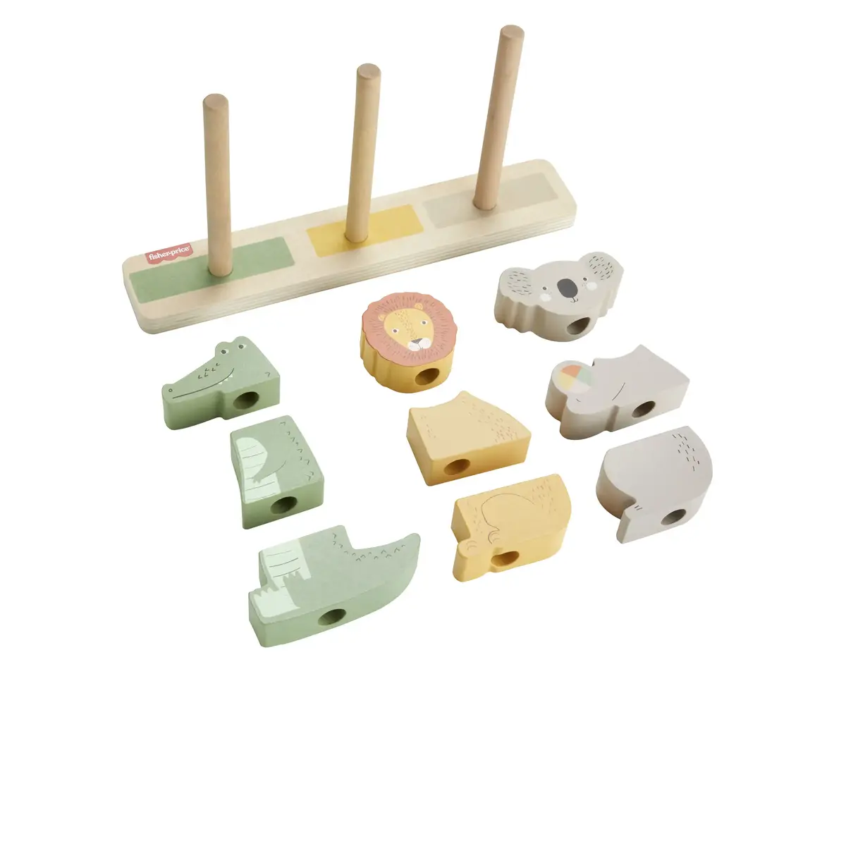 Koka sakrāmēšanas un šķirošanas dzīvnieku rotaļlieta Fisher-Price Photo 12