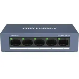 Unmanaged Switch Hikvision DS-3E0105-O 5-Port Fast Ethernet 10/100