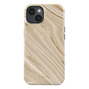 Border Case BURGA iPhone 15 Plus 17 cm Beige