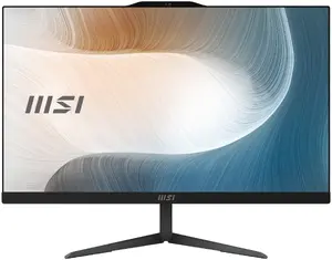 MSI Modern AM242 12M-1629XDE All-in-One PC, 23.8" Full HD, Intel Core i3-1215U, 8GB RAM, 256GB SSD, Black