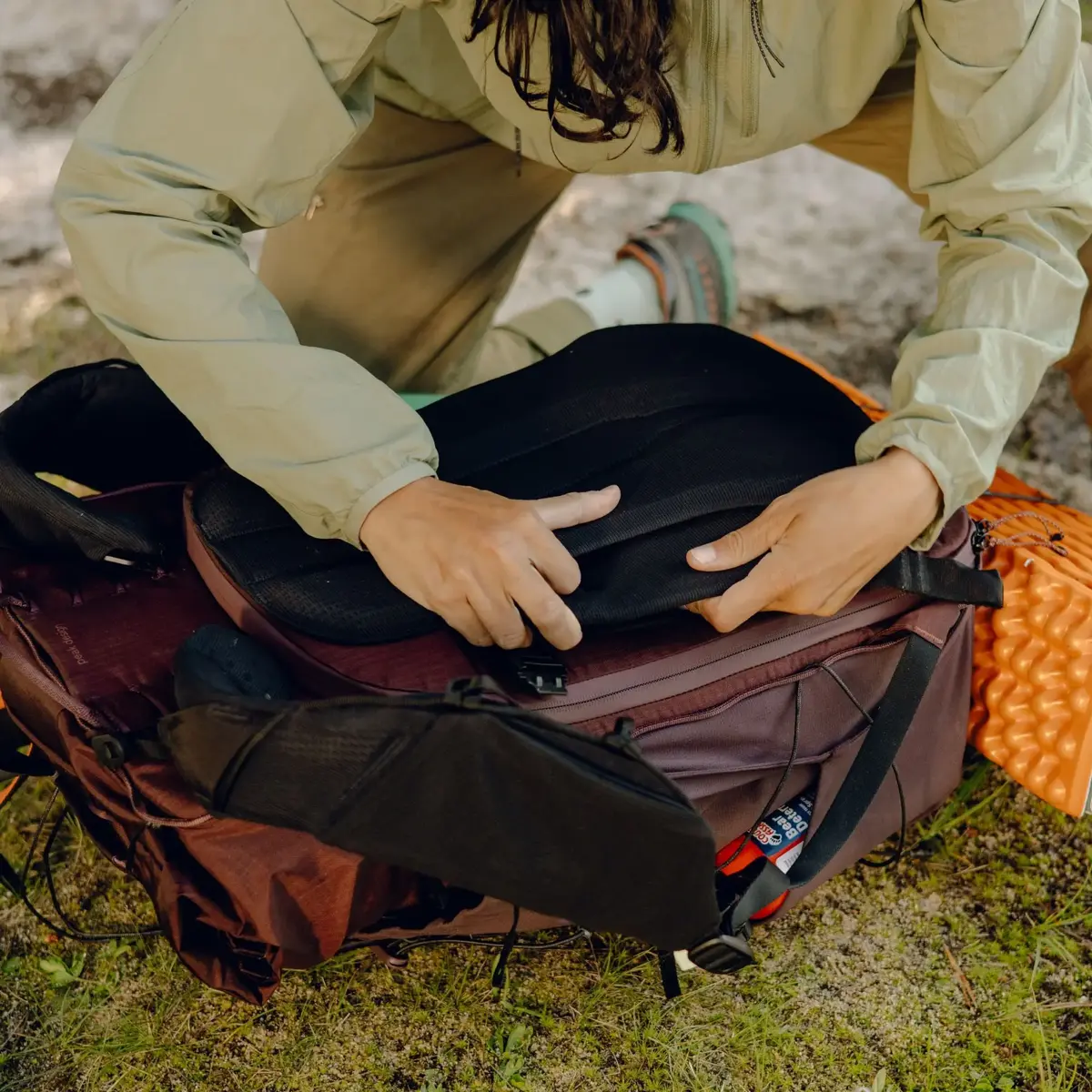 Āra mugursoma Peak Design 34.5L Bordeaux Photo 11