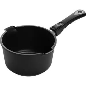 Ковш для молока и соусов AMT Gastroguss I1120EZ20B Ø20 см, 2,8 л, покрытие Lotan®, съёмная ручка