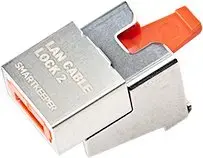 Cable locks Smartkeeper NC13PKOR 5 x LAN 2 with 1 lock key Basic Orange