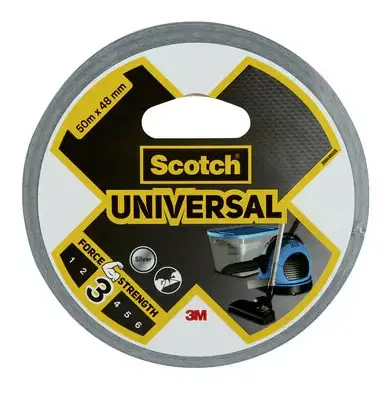 Лента 3M Universal 50 м Серебристая Photo 2