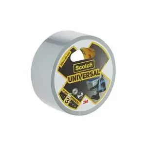 Adhesive Fabric Tape 3M Scotch 48 mm x 25 m, silver, flexible cloth repair tape