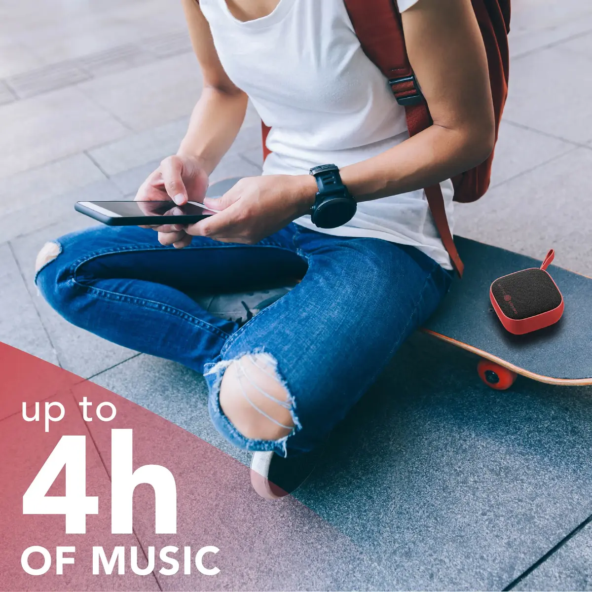 Mono Portable Speaker Music Sound 8018080490507 BTSPKMSMINI3R Photo 13