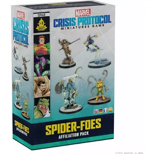 Дополнение для настольной игры Atomic Mass Games Marvel: Crisis Protocol — набор фракции Spider‑Foes