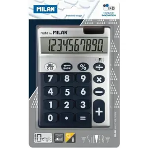 Calculator Milan model WIKR-0997385 — 10-digit desktop calculator, silver and black