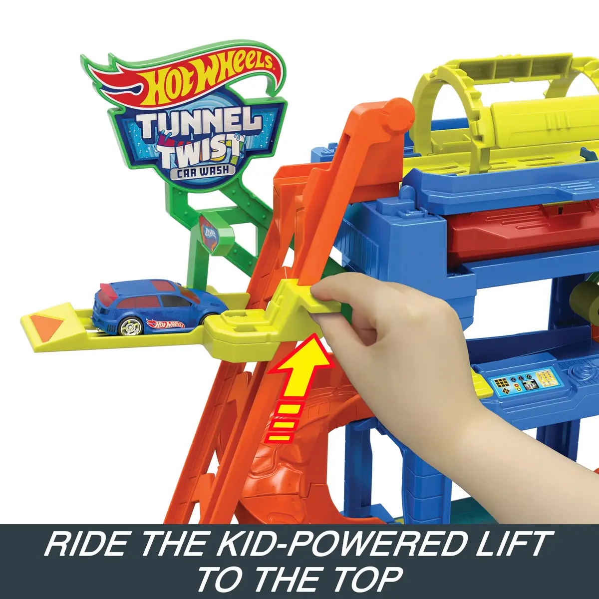 MATTEL Hot Wheels City Tunnel Twist Car Wash & Color Shifters Photo 2