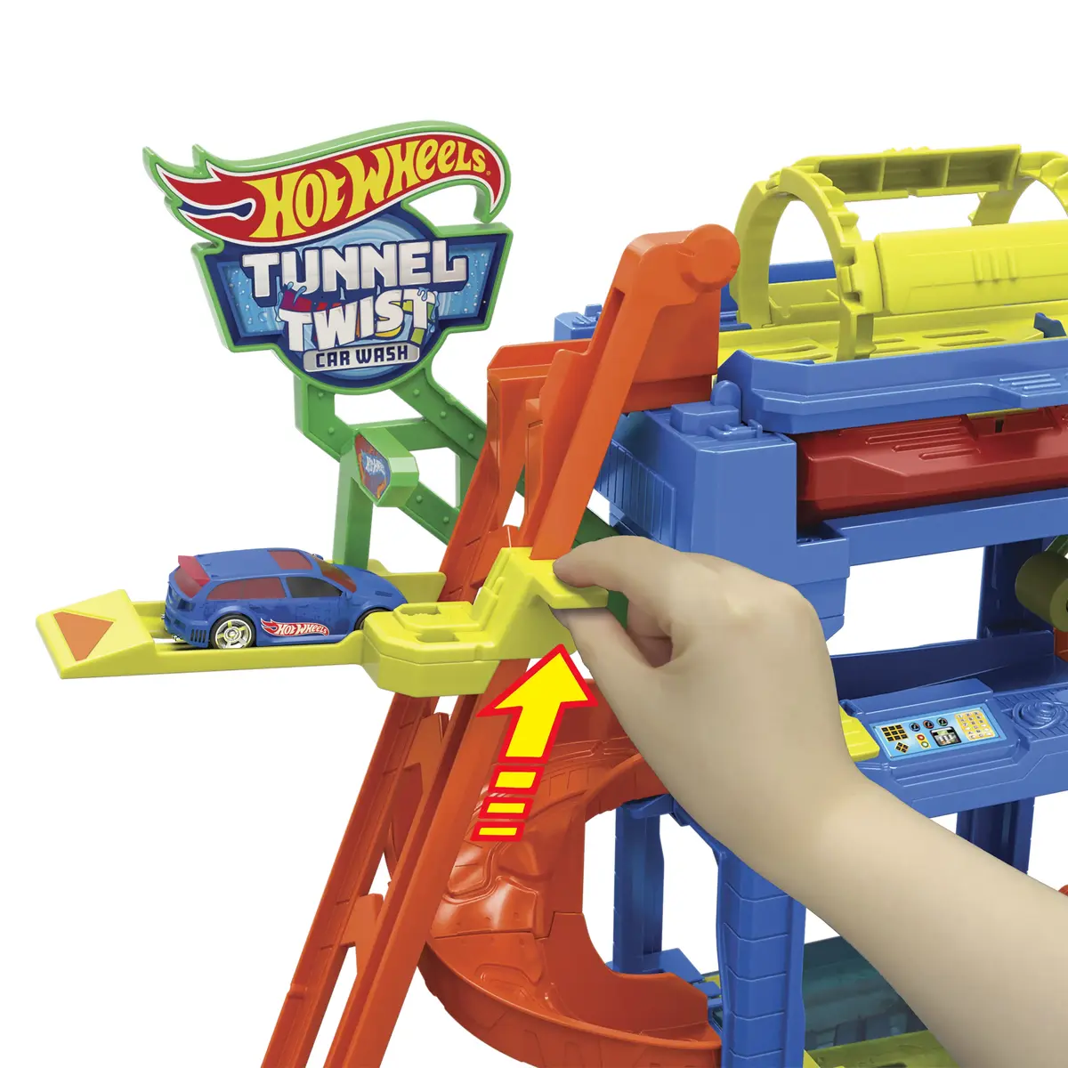 MATTEL Hot Wheels City Tunnel Twist Car Wash & Color Shifters Photo 11