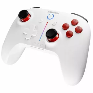 Wireless gaming mouse RAMPAGE HYDRA Pro Pad RGB 2.4G Magnetic switches White