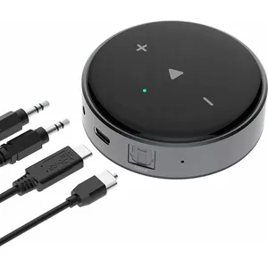 WiiM Mini Network Audio Streamer with Wi-Fi, Bluetooth 5.2, AirPlay 2, and 24-bit Audio Support