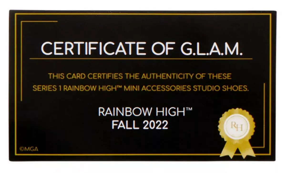 Mga Accessories Rainbow High Shoes — дисплей 27 шт. Photo 6