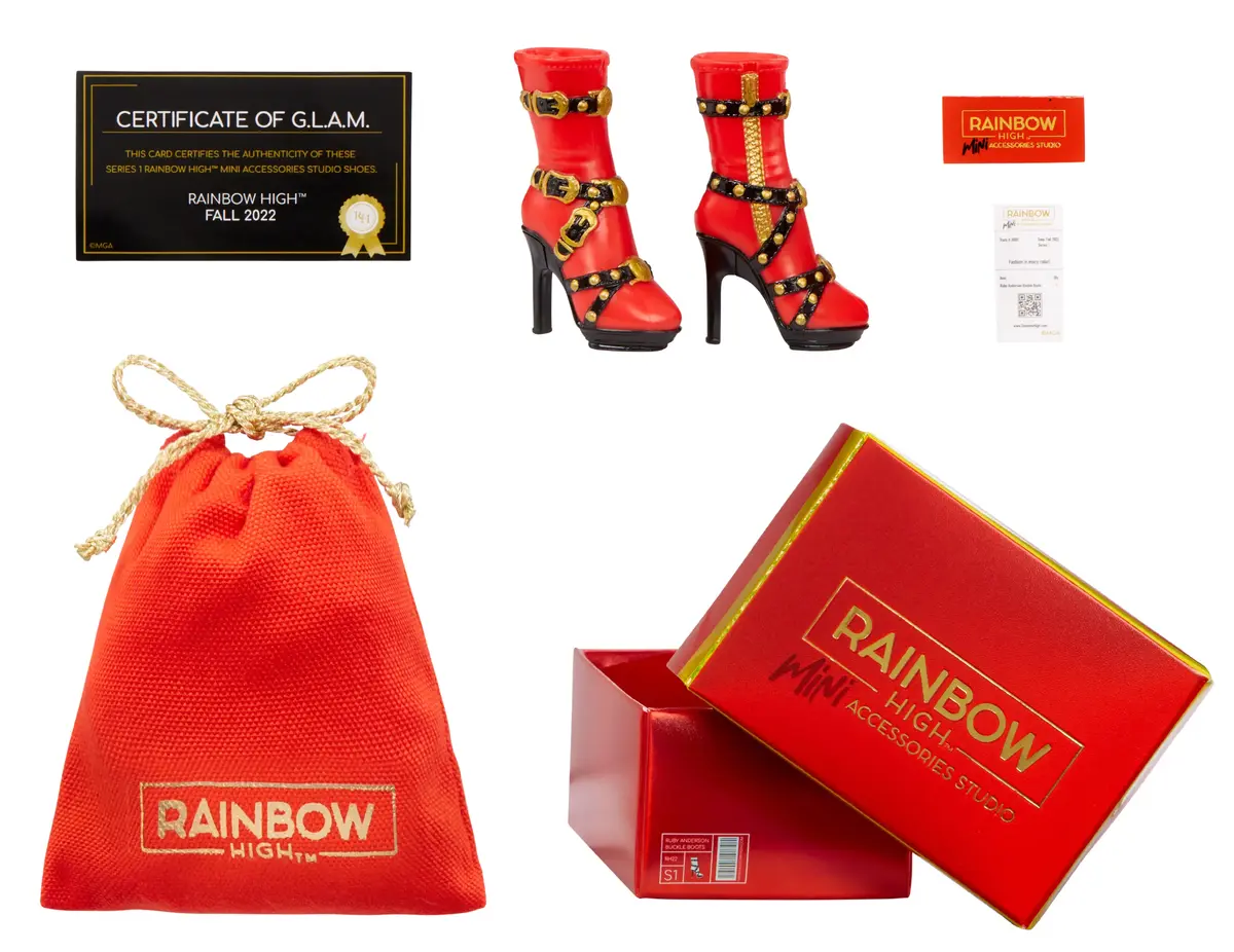 Leļļu apavi Rainbow High Accessories Studio Series 1 Photo 13