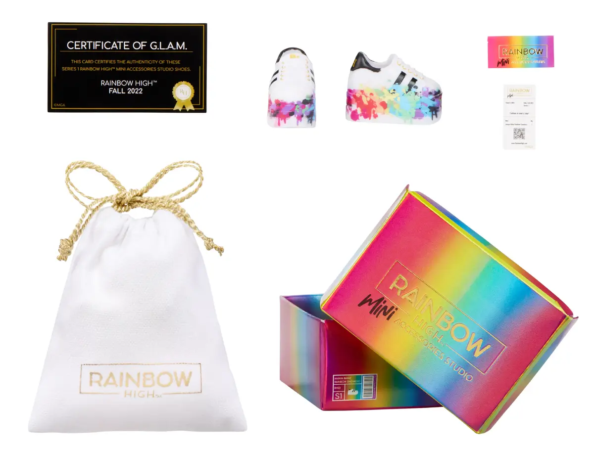 Leļļu apavi Rainbow High Accessories Studio Series 1 Photo 17