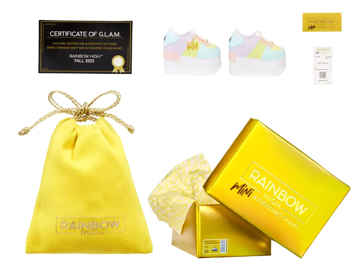 Leļļu apavi Rainbow High Accessories Studio Series 1 Photo 18