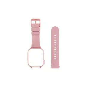 Ремешок розовый силиконовый для детских часов Garett Electronics Kids Cute 2 — сменный браслет