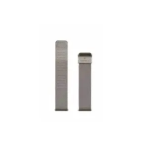18 mm sudrabots metāla sieta siksniņa viedpulksteņiem Garett Electronics STRAP_SVR_STL_18MM