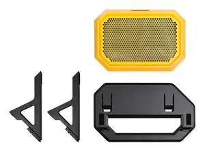 Accessory kit for mini tower Thermaltake AC-076-ON4NAN-A1, black/yellow, 1 pc