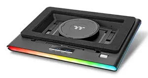 Подставка-кулер для ноутбука THERMALTAKE Massive EXTREME 3500 об/мин 1 вентилятор 12 см USB 415×333×64 мм Черная