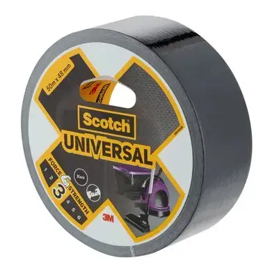 Лента 3M Universal 50 м Черная Photo 3