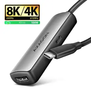 USB-C uz HDMI 2.1 adapteris Axagon RVC-HI8KPD