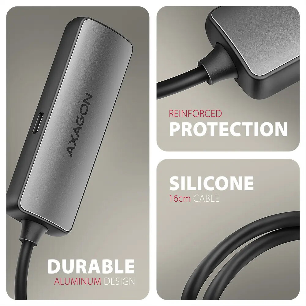 Адаптер USB-C на HDMI 2.1 Axagon RVC-HI8KPD Photo 4