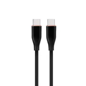 USB-C to USB-C cable Gembird GMB Audio CC-USB2S-CMCM-1.5M-BK — USB 2.0, 1.5 m, black