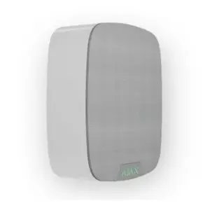 Control panel voice module speakerphone Ajax 87530 White — hands-free audio module for alarm control panels