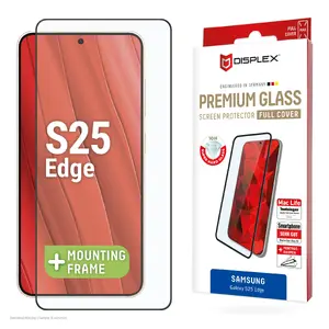 Защитное стекло Displex Premium для Samsung Galaxy S25 Edge 10H Full Cover