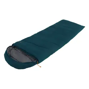 Sleeping bag Easy Camp 240207 Adult Microfibre Oxford Polyester Blue, length 220 cm, max user height 195 cm
