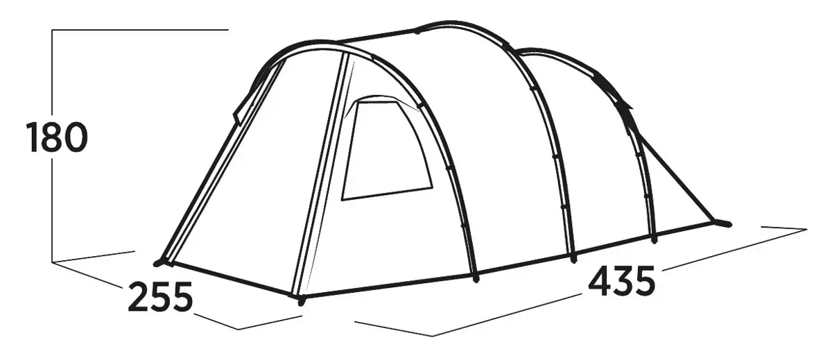 Tent easy camp Hidra 4 — 4-person Photo 5