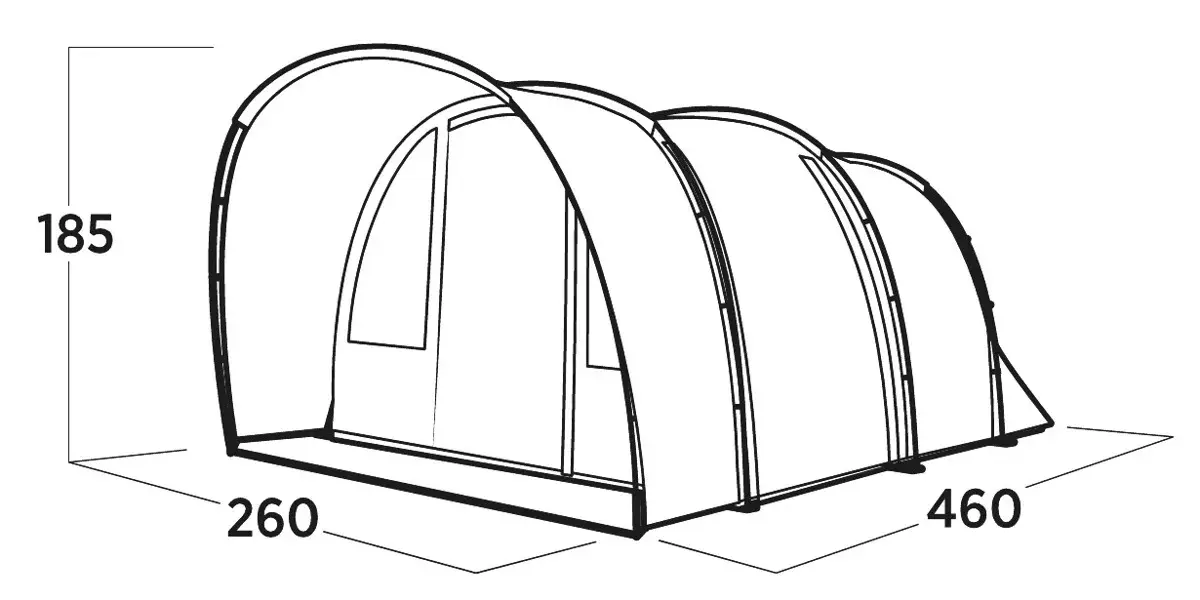 Tent easy camp Skarvan 4 — 4-person Photo 6