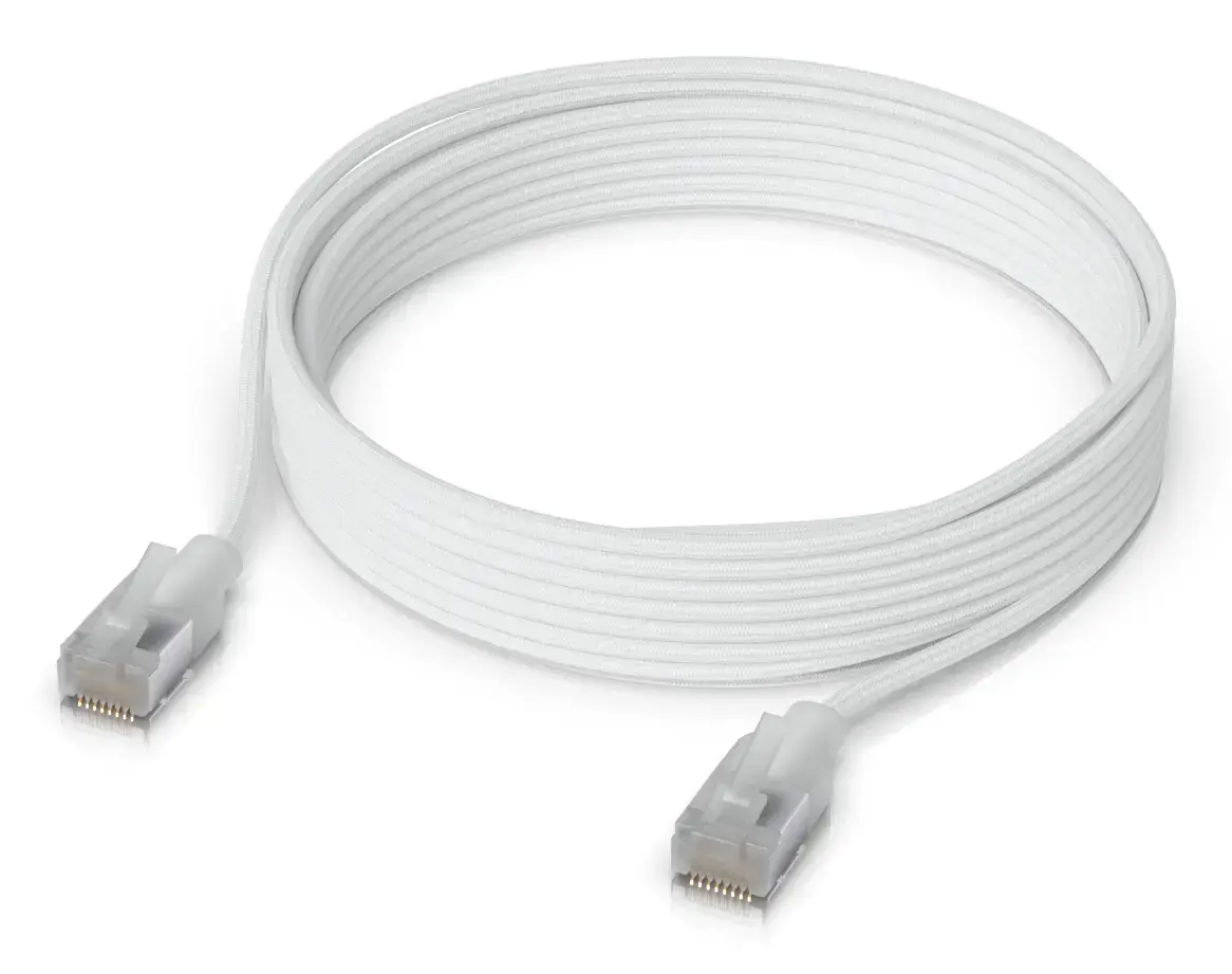 Сетевой кабель Ubiquiti UACC-Cable-Patch-EL-C6A-3M-W Photo 2