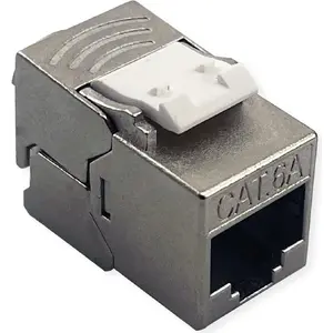 Secomp Keystone Jack Category 6A Shielded Toolless Slim Short (MPN 26.11.0391)