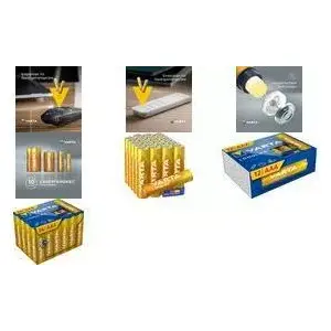 Алкалиновые батарейки AAA Varta Longlife Cube набор 12 шт (модель 04103 301 132)