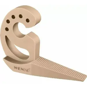 Door stopper Wenko Multi-STOP Rubber Model 50512100, rubber construction, compact design