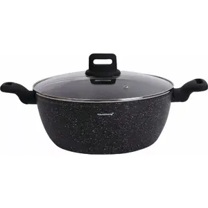 Cookware pot Klausberg KB-7672 28 cm 5.7 L marble-coated