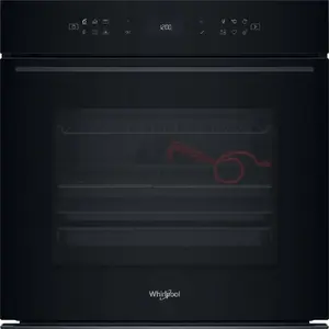 Whirlpool WOI78FPT1SBA Electric Built-in Oven 73 L Black Touch Control Class A+ Self-Cleaning Convection