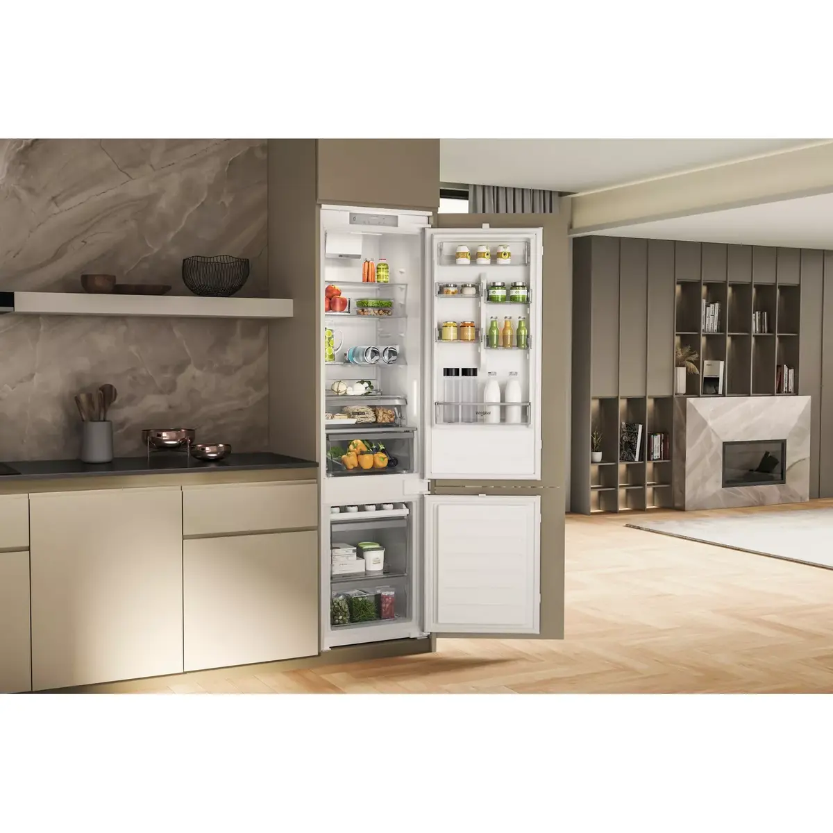 Whirlpool WHC20D023D1SF iebūvējamais ledusskapis 200 l Photo 4