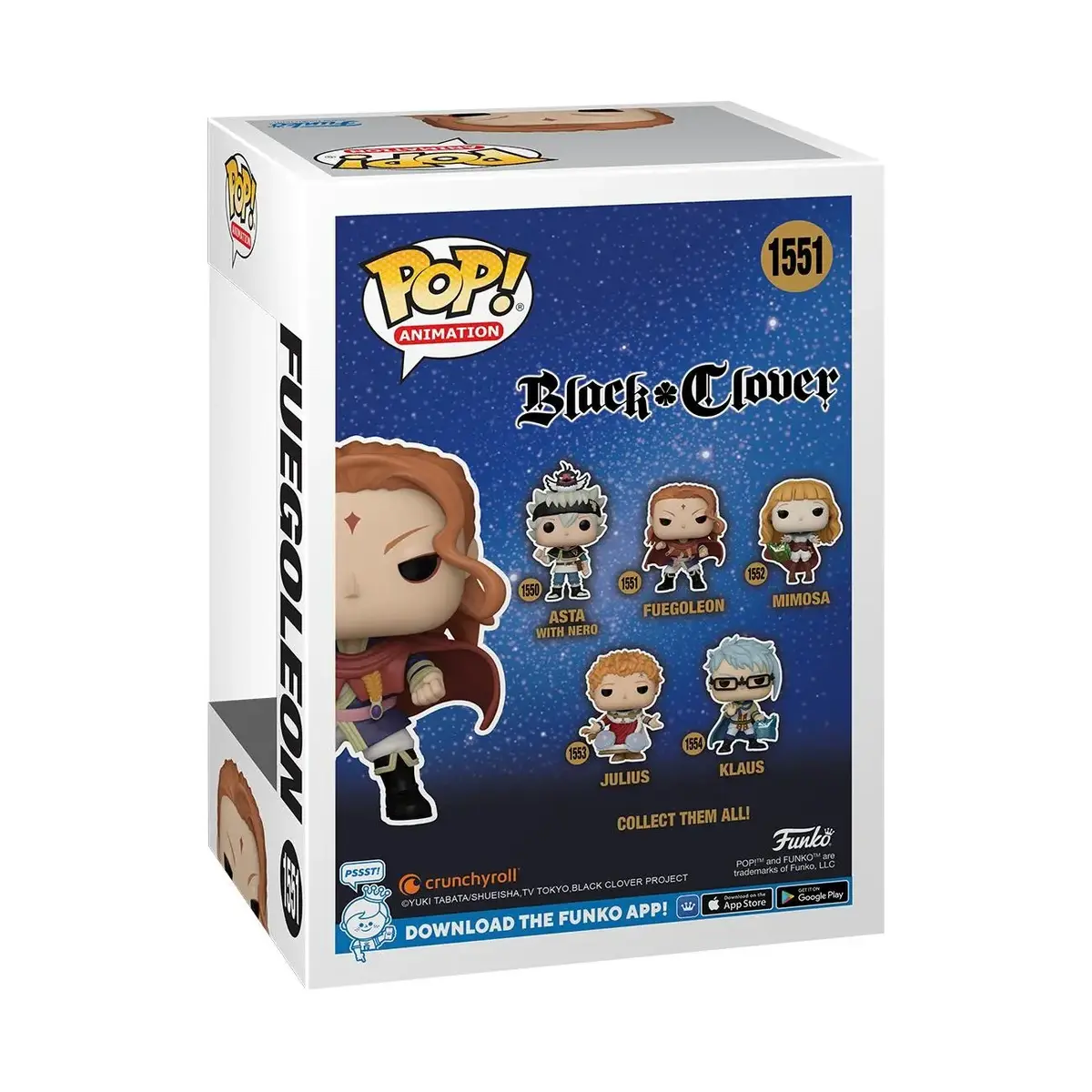 Коллекционная фигурка Funko POP! Animation Black Clover Fuegoleon Photo 3
