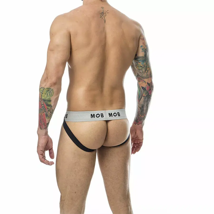Jockstrap Mob Classic Stripe белый размер S Photo 5
