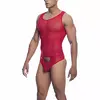 Боди Mob D-243562 L/XL красное прозрачное Photo 2